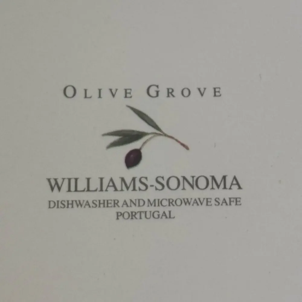 Williams Sonoma Olive Grove Pasta Bowl REPLACEMENT 